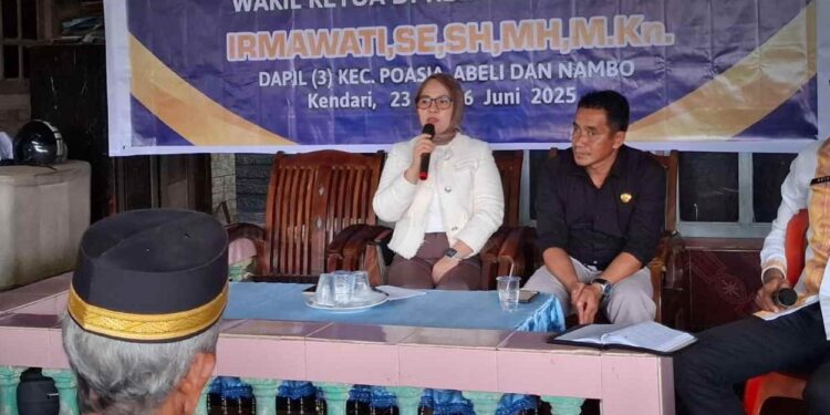Wakil Ketua DPRD Kota Kendari Komitmen Perjuangkan Aspirasi Warga Anduonohu