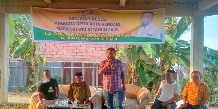 Ketua DPRD Kota Kendari Serap Aspirasi Masyarakat Mataiwoi Saat Reses