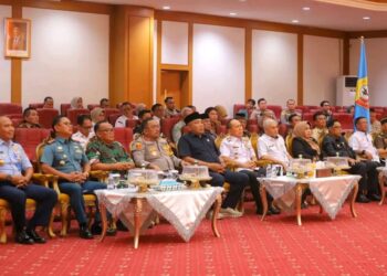 Gubernur Sultra Saksikan Peluncuran Logo dan Tema HUT ke-80 RI Secara Virtual