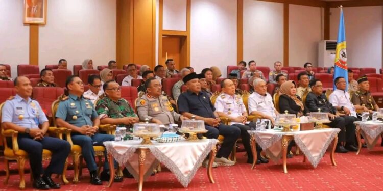 Gubernur Sultra Saksikan Peluncuran Logo dan Tema HUT ke-80 RI Secara Virtual
