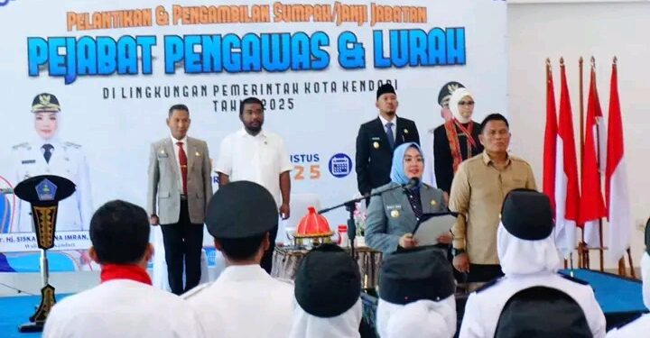 Ketua DPRD Kota Kendari Berharap Pengawas dan Lurah Baru Diharapkan Meningkatkan Pelayanan