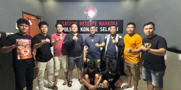 Polisi Amankan Dua Pelajar di Konsel Atas Dugaan Peredaran Narkoba