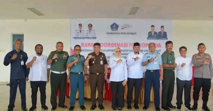 Ketua DPRD Kota Kendari Hadiri Rapat Koordinasi Forkopimda