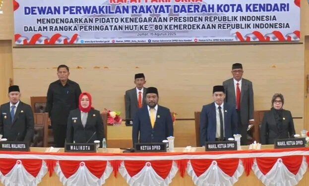 HUT ke-80 RI, Ketua DPRD Kota Kendari Ajak Mengenang Perjuangan Pahlawan Sebagai Teladan Dalam Kehidupan