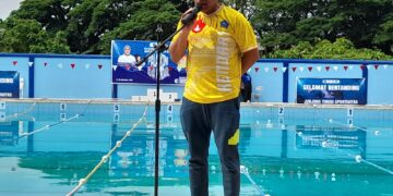Ketua Koni Kota Kendari Buka Kejuaraan Renang