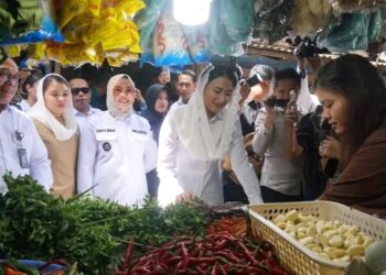 Wamendag dan Wali Kota Pastikan Harga Sembako Stabil di Kota Kendari
