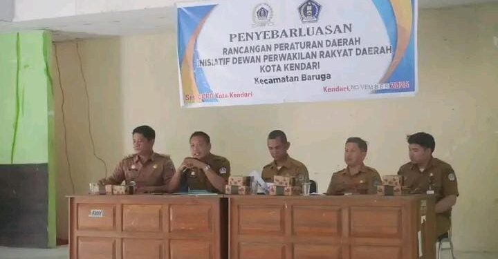 Sekretariat DPRD Kota Kendari Sosialisasi Ranperda Minuman Beralkohol di Baruga