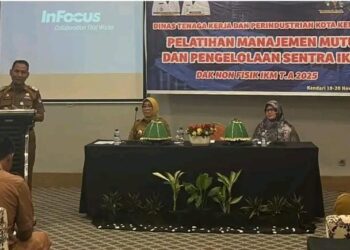Pemkot Kendari Gelar Pelatihan Manajemen Mutu Untuk Perkuat Sentra IKM