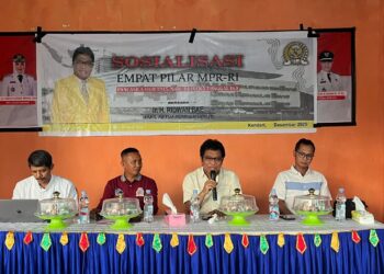 Sosialisasi di Baruga, Ridwan Bae : Empat Pilar Penting Diterapkan Dalam Kehidupan Sehari-hari