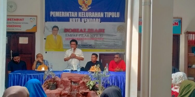 Wakil Ketua Komisi V DPR RI Ajak Masyarakat di Kendari Tanamkan Nilai Empat Piliar Kebangsaan