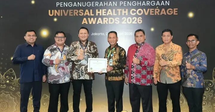 Kota Kendari Sabet Penghargaan UHC Award 2026