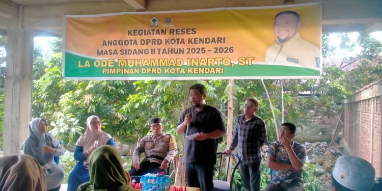 Ketua DPRD Kota Kendari Terima Berbagai Aspirasi Warga Anawai Saat Reses