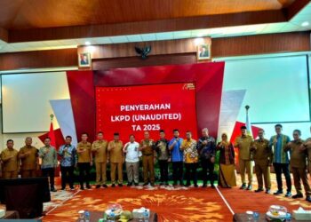 BPK Sulawesi Tenggara Terima Laporan Keuangan Pemerintah Daerah Tahun 2025
