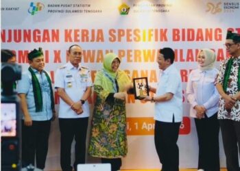 Wakil Ketua Komisi X DPR RI Kunjungan Kerja di BPS Sulawesi Tenggara