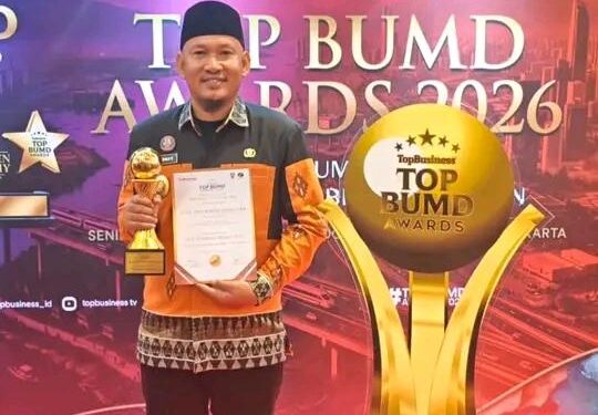 Pemkot Kendari Raih Penghargaan di TOP BUMD Awards 2026