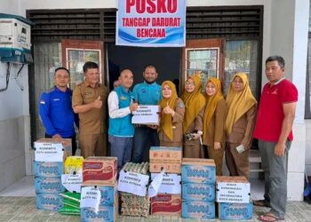 Kominfo Kota Kendari Salurkan Bantuan Kepada Korban Banjir