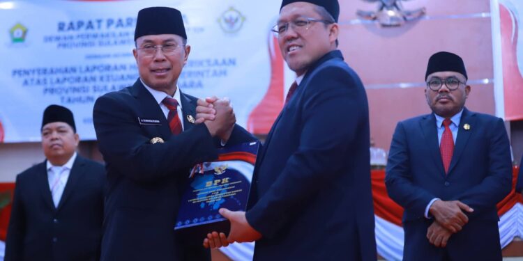 Pemprov Sultra Raih Opini WTP ke-13 Berturut-turut dari BPK RI