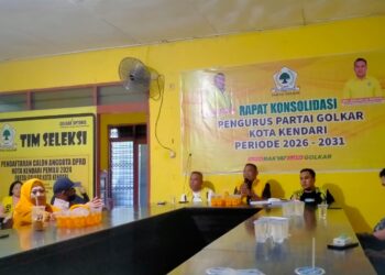 DPD II Partai Golkar Kota Kendari Gelar Konsolidasi