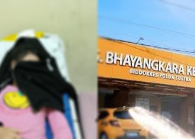 Siswa yang Diduga Dicabuli Oknum TNI Dilarikan ke RS Bhayangkara Kendari