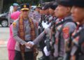 Polda Sultra Sambut Kedatangan Kapolda Baru Irjen Pol. Dr. Himawan Bayu Aji