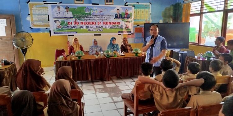 Pemkot Kendari Gencar Sosialisai Pencegahan Kekerasan Terhadap Anak di Lingkungan Sekolah