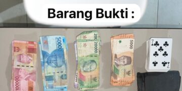 Lima Orang Ditangkap Tim Buser77 Kendari saat Sedang Main Judi Song