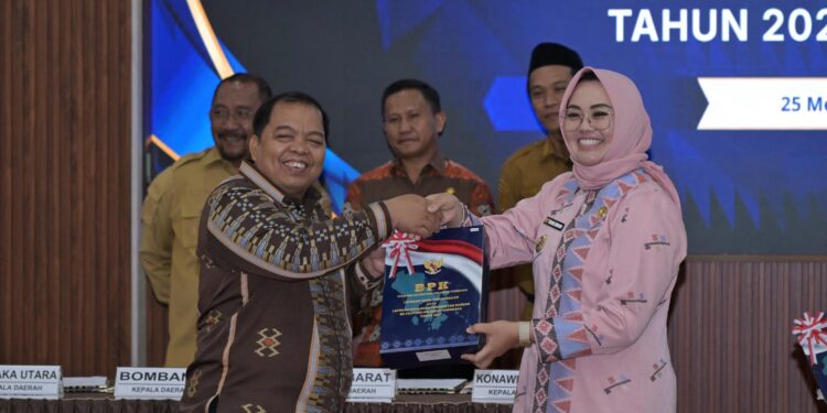 Kota Kendari Raih WTP ke-14 Dari BPK RI