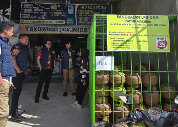 Harga LPG 3 Kg Naik, Polda Sultra Mulai Sisir Agen dan Pangkalan