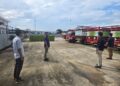 Pastikan Stok Aman, Ditreskrimsus Polda Sultra Cek Distribusi Gas LPG 3 Kg di SPBE Kendari