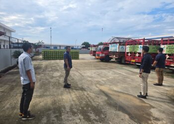 Pastikan Stok Aman, Ditreskrimsus Polda Sultra Cek Distribusi Gas LPG 3 Kg di SPBE Kendari