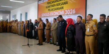 Pemkot Kendari Dukung Sensus Ekonomi 2026, BPS Canangkan Komitmen Bersama