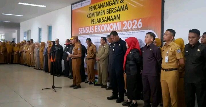 Pemkot Kendari Dukung Sensus Ekonomi 2026, BPS Canangkan Komitmen Bersama