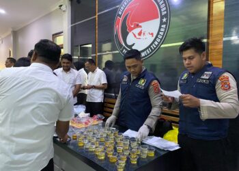 Ditresnarkoba Polda Sultra Lakukan Tes Urine Personel, Pastikan Anggota Bebas Narkoba