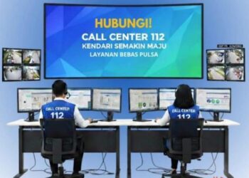 Terima 418 Laporan Selama Mei, Layanan Cepat Call Center 112 Kota Kendari Atasi Aduan Masyarakat