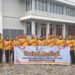 Personel Ditlantas Polda Sultra Gelar Bakti Religi Serentak Bersihkan Rumah Ibadah Dalam Rangka Hari Bhayangkara ke-80