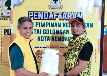 Delapan Orang Mendaftar Sebagai Calon Pimpinan Kecamatan Partai Golkar se-Kota Kendari
