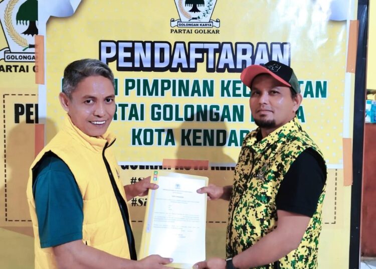 Delapan Orang Mendaftar Sebagai Calon Pimpinan Kecamatan Partai Golkar se-Kota Kendari