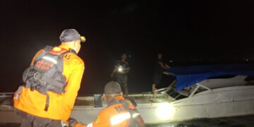 KPP Kendari Berhasil Evakuasi Kapal Ikan Mati Mesin di Perairan Bokori