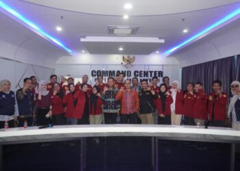 19 Mahasiswa UMK Studi Tour, Pelajari Layanan Call Center 112 Pemerintah Kota Kendari