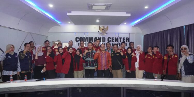 19 Mahasiswa UMK Studi Tour, Pelajari Layanan Call Center 112 Pemerintah Kota Kendari
