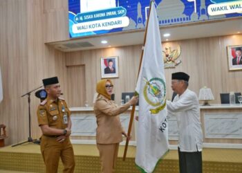 Wali Kota Kendari Lepas Kafilah Berlaga MTQ Tingkat Provinsi Sulawesi Tenggara