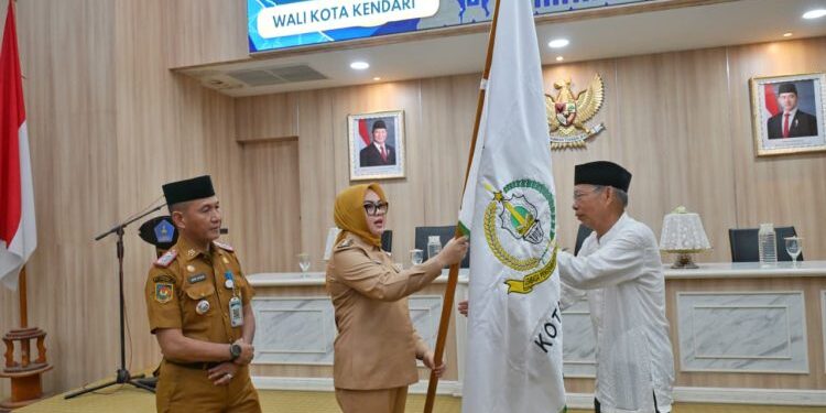 Wali Kota Kendari Lepas Kafilah Berlaga MTQ Tingkat Provinsi Sulawesi Tenggara