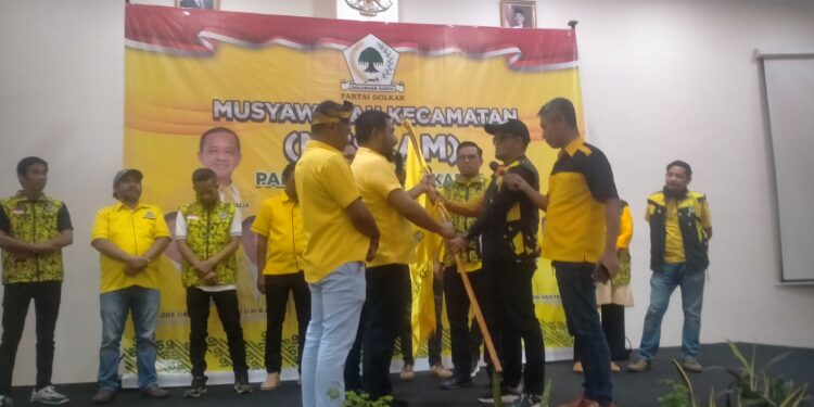 Partai Golkar Kota Kendari Sukses Gelar Muscam, Kader Diminta Solid dan Jemput Aspirasi Masyarakat