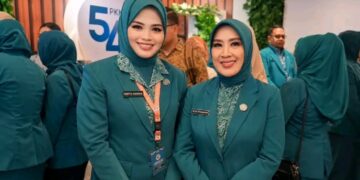 Ketua TP PKK Kota Kendari Hadiri Puncak HKG PKK ke-54 di Makassar