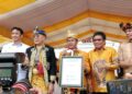 Silaturahmi Akbar Kerukunan Keluarga Masyarakat Muna Masuk Rekor Dunia