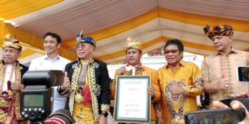 Silaturahmi Akbar Kerukunan Keluarga Masyarakat Muna Masuk Rekor Dunia