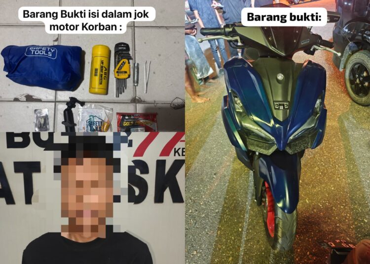 Polresta Kendari Ungkap Kasus Penggelapan dan Curanmor, Residivis Ditangkap Setelah Beraksi di Enam TKP