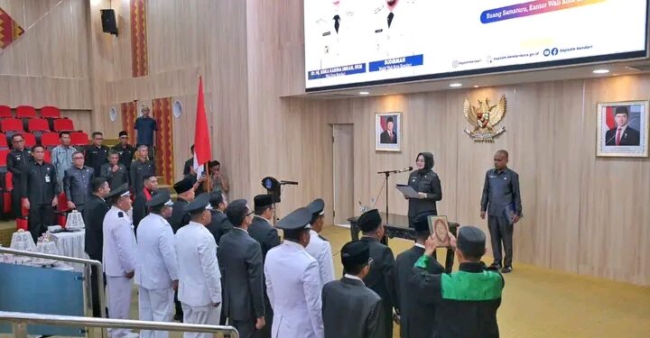 Wali Kota Kendari Lantik 14 Pejabat, Ini Nama dan Jabatannya
