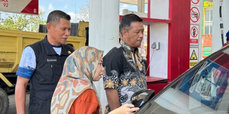 Pemkot Kendari Melakukan Pengawasan Distribusi BBM Subsidi di SPBU