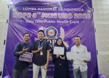 Mahasiswa Magister Kesehatan Masyarakat UHO Borong Prestasi pada HOPE 5 Tahun 2026